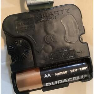 Takane Quartz Wall Clock with Floral Design